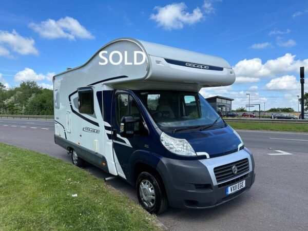 SOLD--- 2011 Fiat Ducato Swift Escape 624